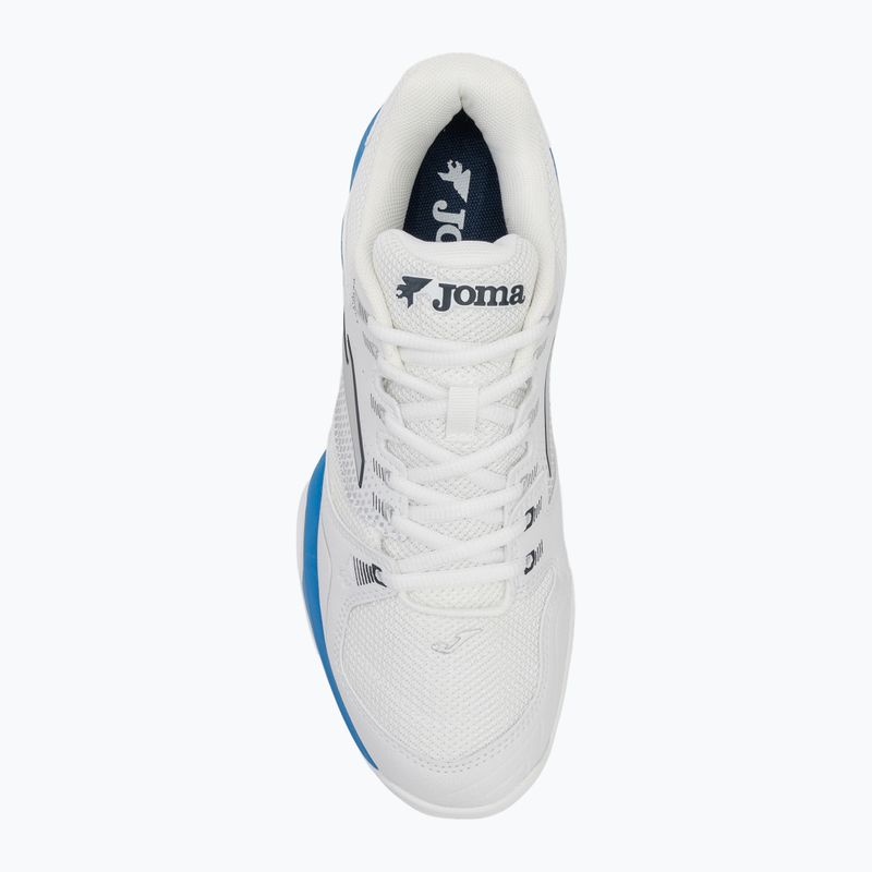 Încălțăminte de tenis pentru bărbați Joma Master 1000 C white/ royal blue 5