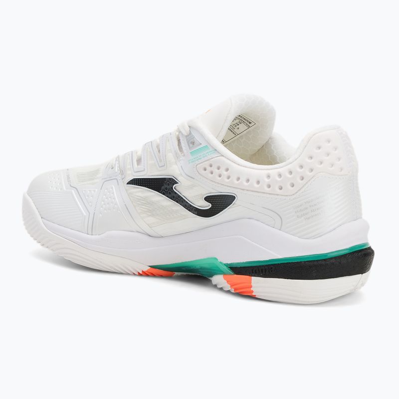Încălțăminte de padel pentru bărbați Joma Slam OM white/ turquoise 3