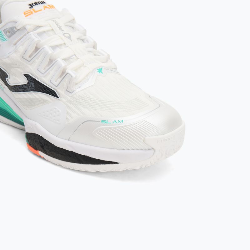 Încălțăminte de padel pentru bărbați Joma Slam OM white/ turquoise 7