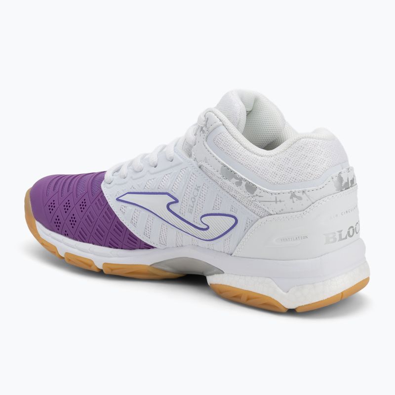 Încălțăminte de volei pentru femei Joma V.Blok white/violet 3