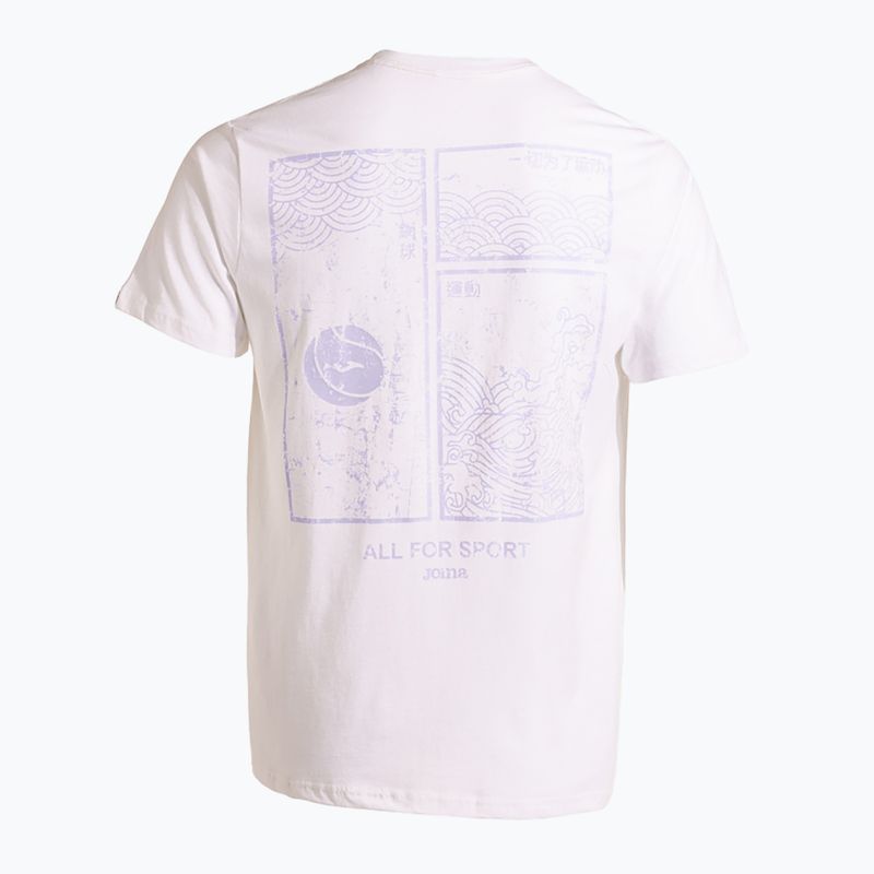 Tricou de tenis pentru bărbați Joma Challenge white 2