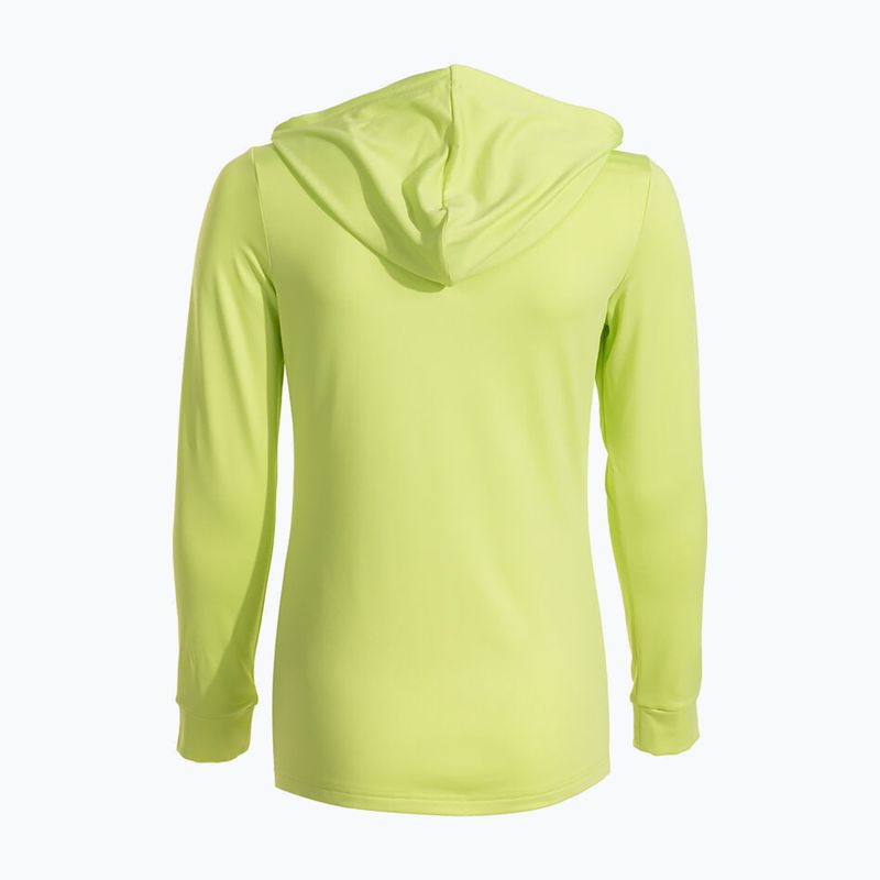 Bluză de tenis pentru femei Joma Sculpture II Zip-Up Hoodie W lime 2