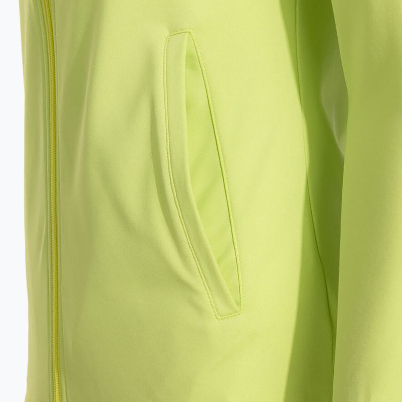 Bluză de tenis pentru femei Joma Sculpture II Zip-Up Hoodie W lime 3