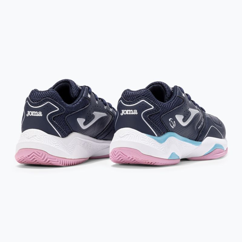 Încălțăminte de tenis pentru copii Joma Master 1000 JR C navy blue/ pink 3