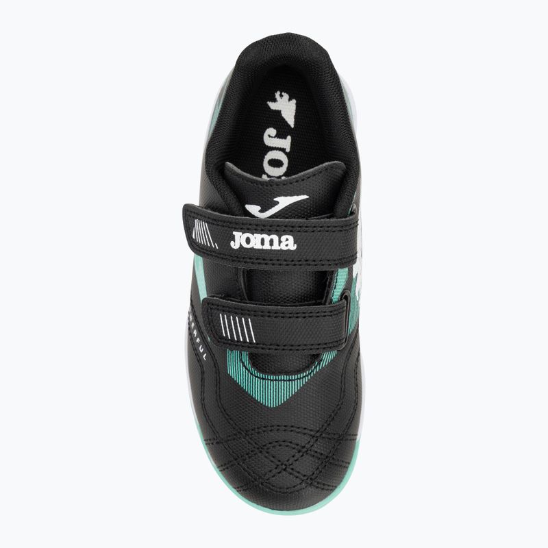 Încălțăminte de fotbal pentru copii  Joma Powerfull Jr IN black 5