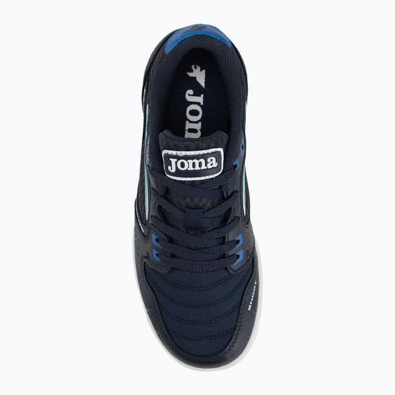 Încălțăminte de fotbal pentru copii Joma Sala Max Jr IN navy 5