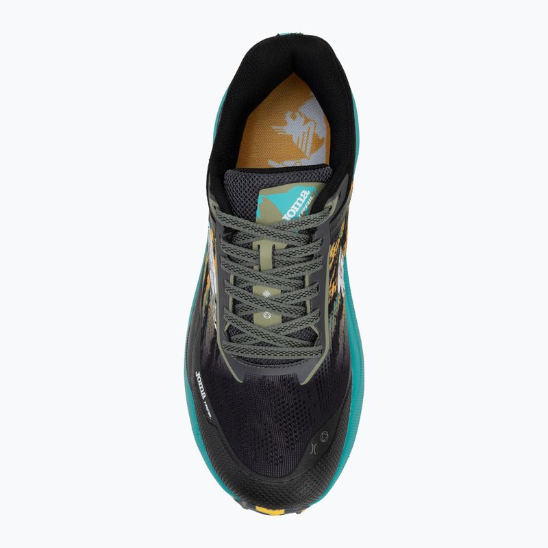 Încălțăminte de alergare pentru bărbați Joma Kubor black/turquoise 5