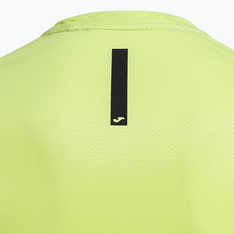Tricou de alergare pentru bărbați Joma R-City lime 5