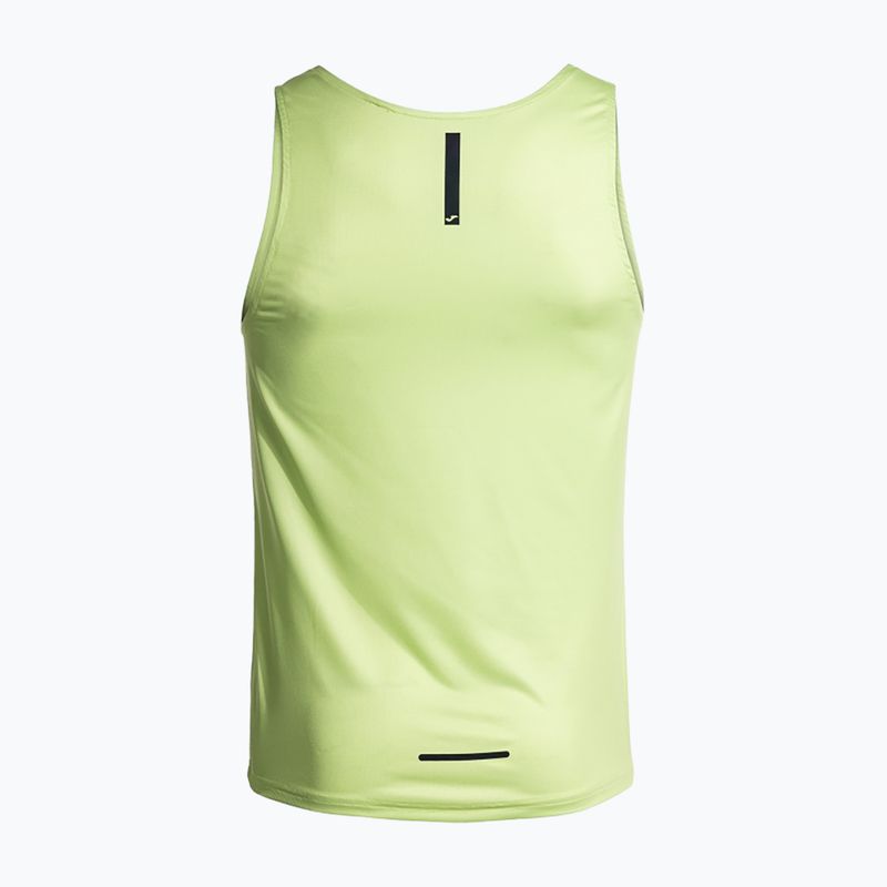 Tricou de alergare pentru bărbați Joma R-City lime 2