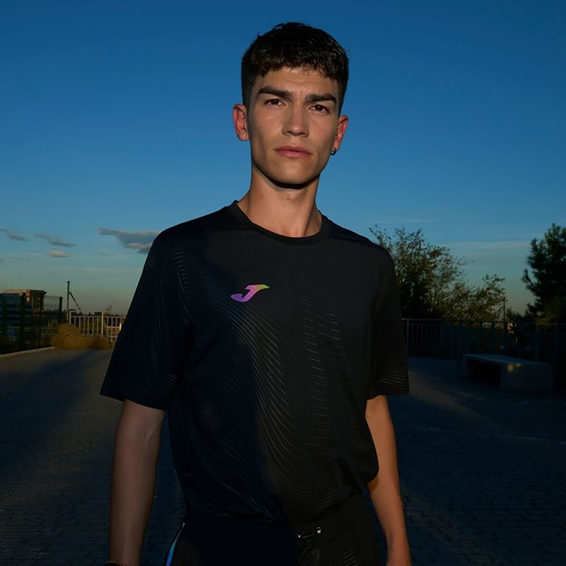 Tricou de alergare pentru bărbați Joma R-Night black 2