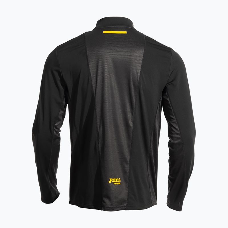 Longsleeve de alergare pentru bărbați Joma R-Nature black 2