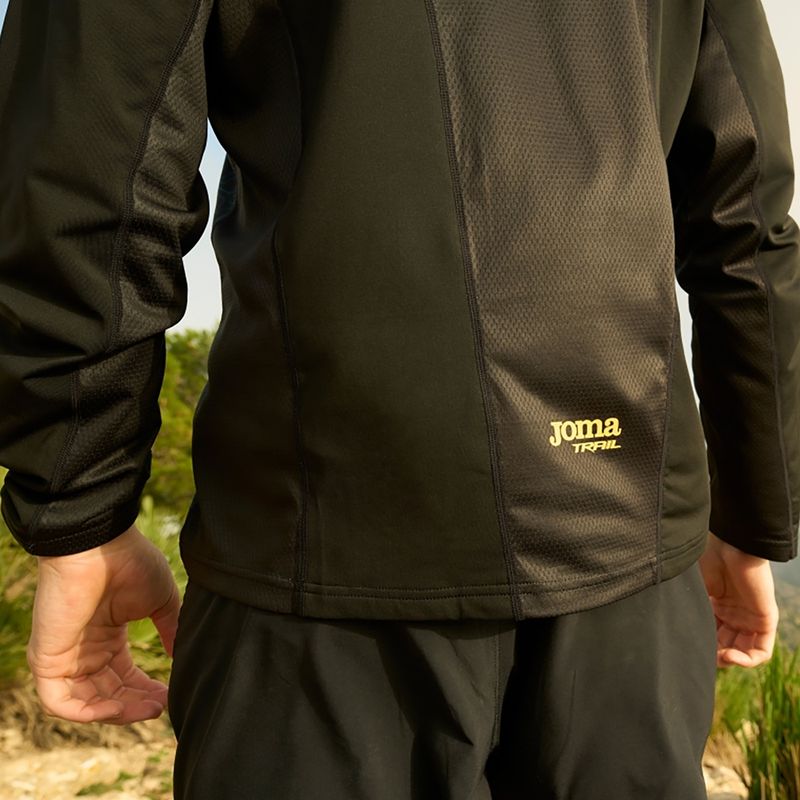 Longsleeve de alergare pentru bărbați Joma R-Nature black 9