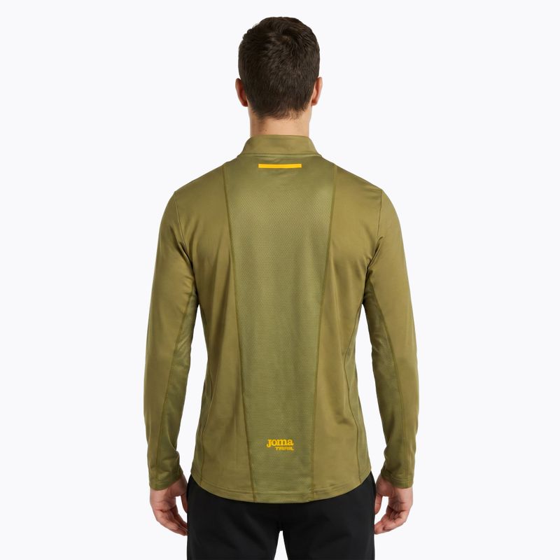 Longsleeve de alergare pentru bărbați Joma R-Nature green 2