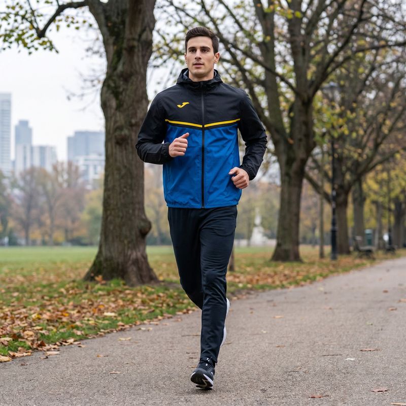 Geacă de alergare pentru bărbați Joma R-Nature black 11