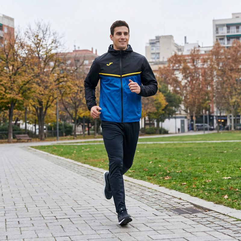 Geacă de alergare pentru bărbați Joma R-Nature black 12
