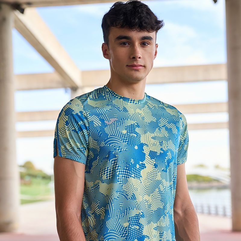 Tricou de alergare pentru bărbați Joma R-City lime 7