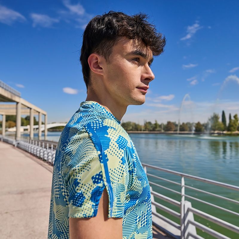 Tricou de alergare pentru bărbați Joma R-City lime 8