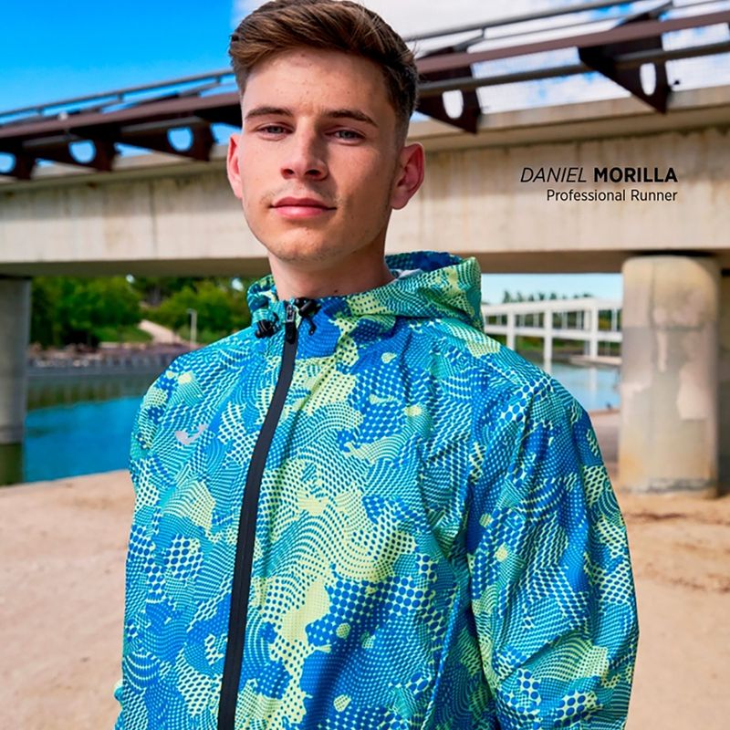 Geacă de alergare pentru bărbați Joma R-City Raincoat lime 8