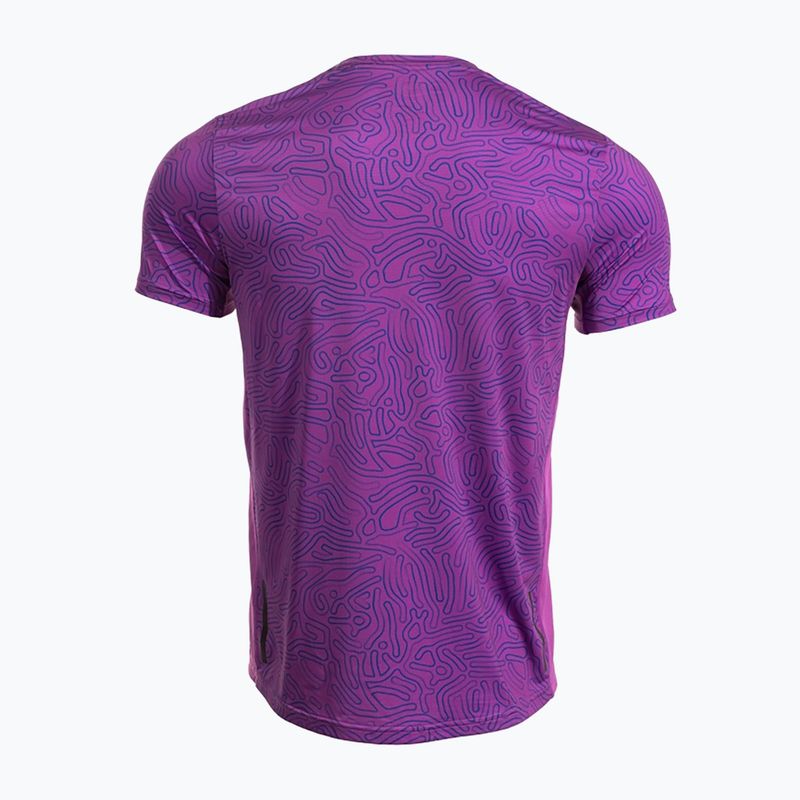 Tricou de alergare pentru bărbați Joma R-Nature violet 2