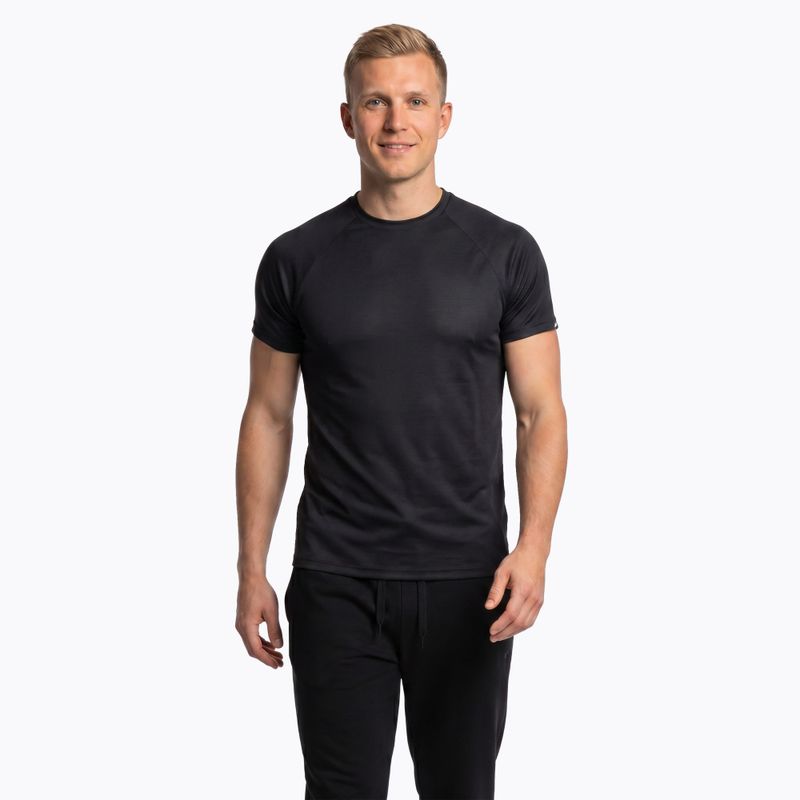 Tricou de alergare pentru bărbați Joma R-Night Iconic black 3