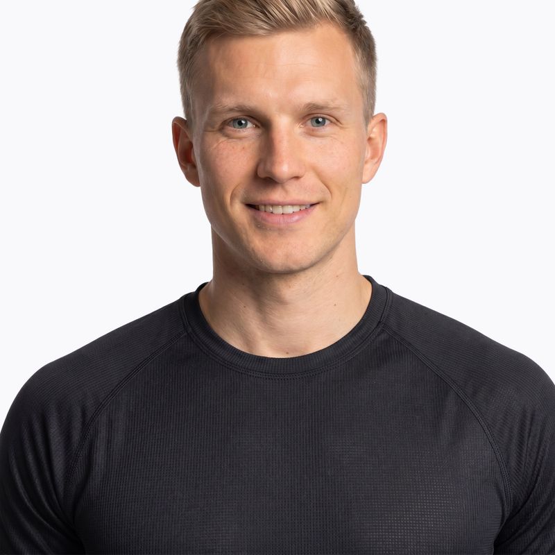 Tricou de alergare pentru bărbați Joma R-Night Iconic black 4