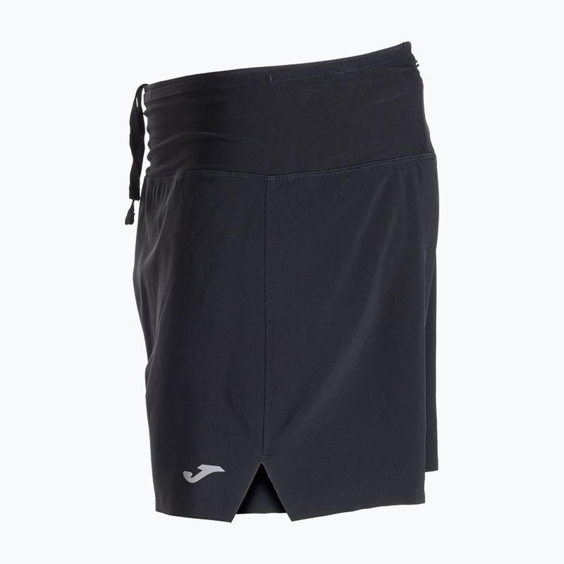 Pantaloni scurți de alergare pentru bărbați Joma R-Nature black 5
