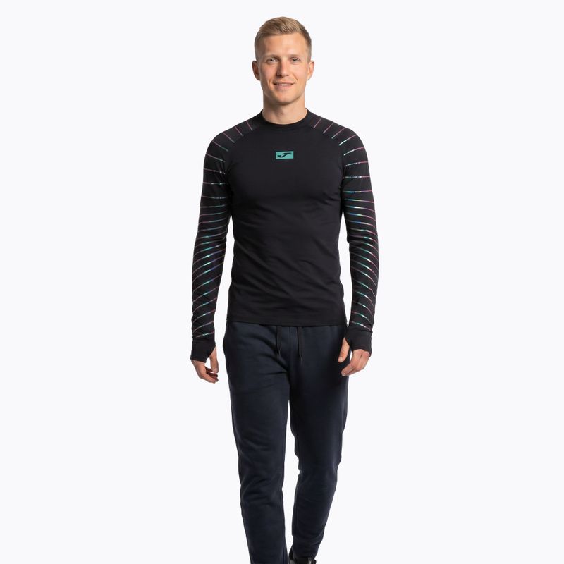 Longsleeve de alergare pentru bărbați Joma R-Night black 2