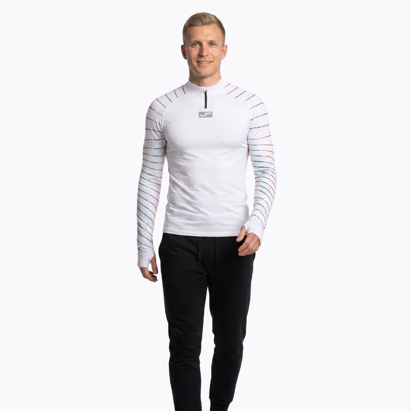 Longsleeve de alergare pentru bărbați Joma R-Night white 2