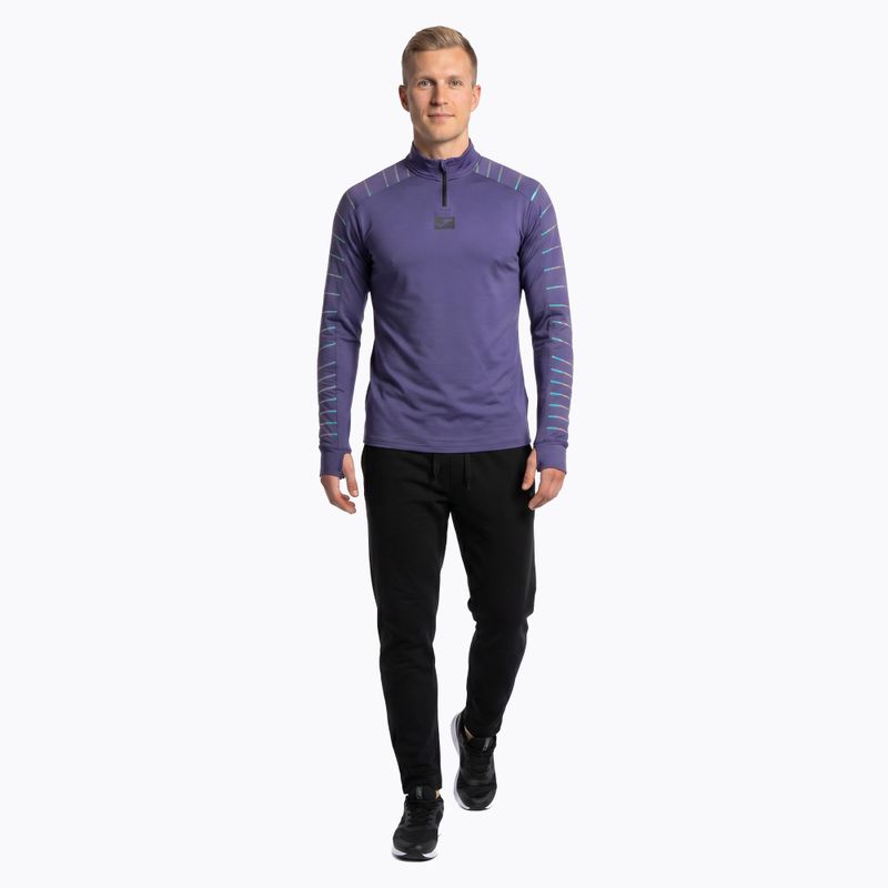 Longsleeve de alergare pentru bărbați Joma R-Night royal 2