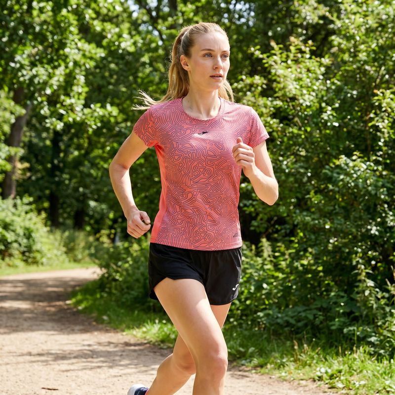 Tricou de alergare pentru femei Joma R-Nature coral 14