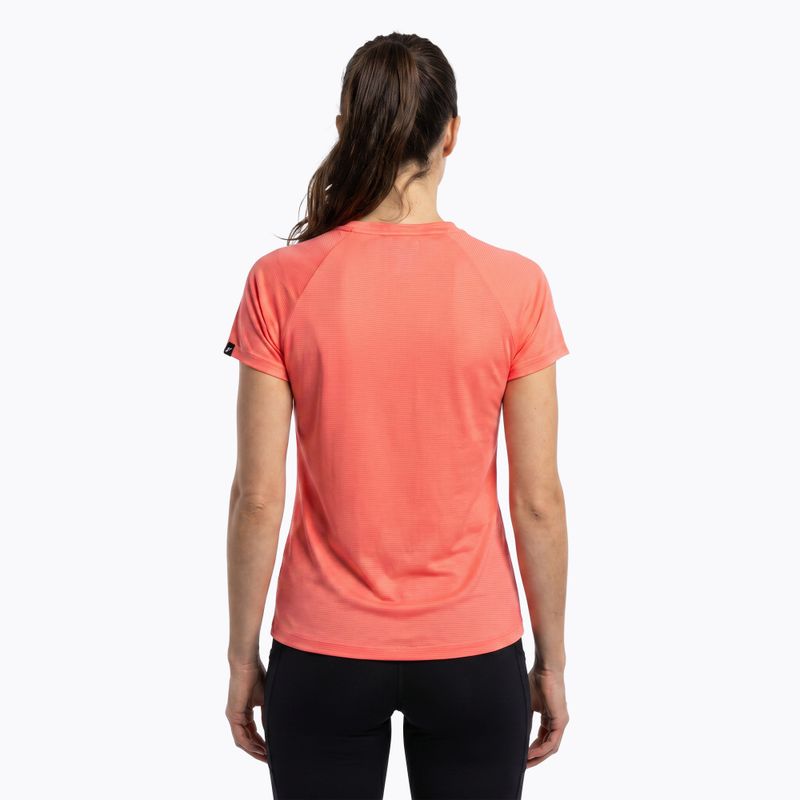 Tricou de alergare pentru femei  Joma R-Night Iconic coral 2