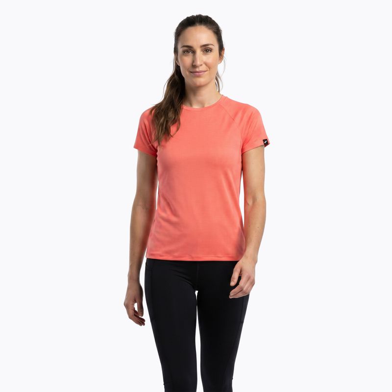 Tricou de alergare pentru femei  Joma R-Night Iconic coral 3