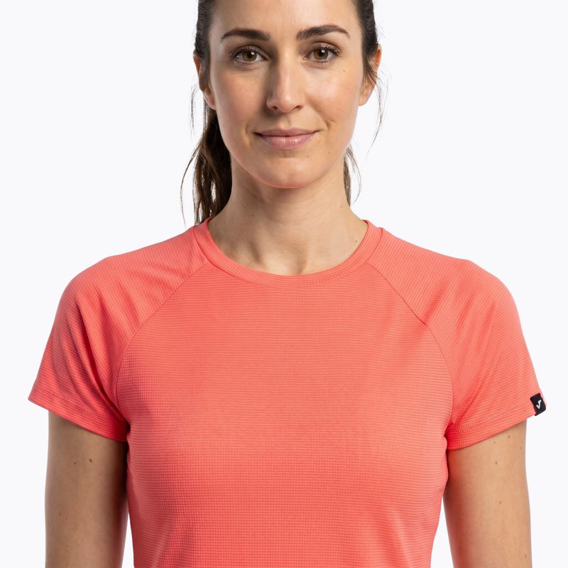 Tricou de alergare pentru femei  Joma R-Night Iconic coral 4