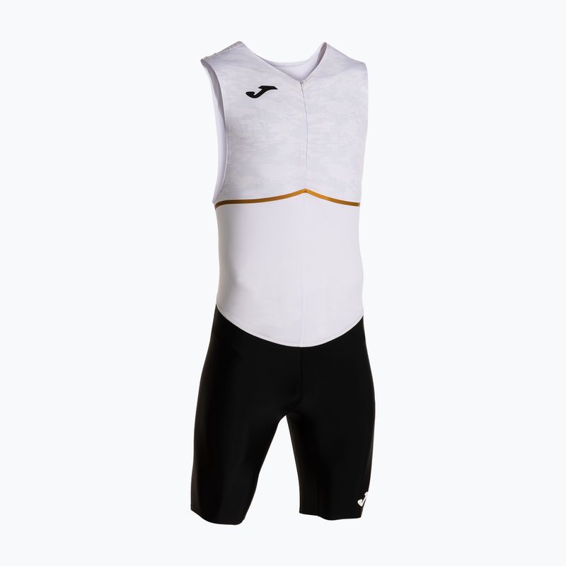 Costum de triatlon pentru bărbați  Joma Record III Bodysuit white/black