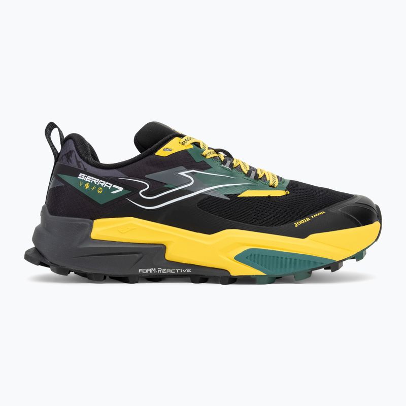 Încălțăminte de alergare pentru bărbați Joma Sierra black/lemon 2