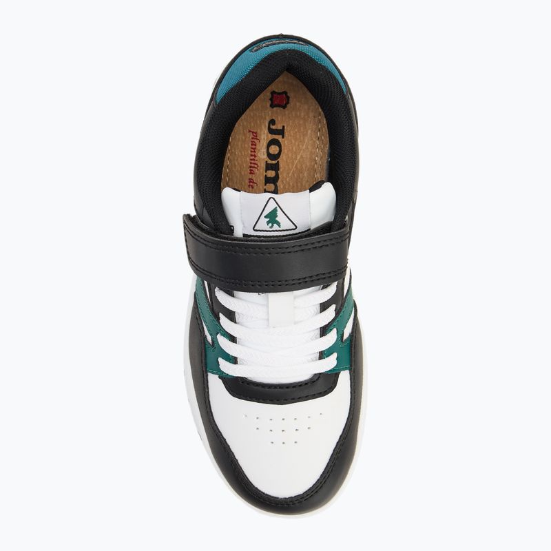 Încălțăminte pentru copii  Joma Platea Low Jr white/green 5