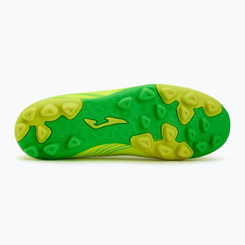 Încălțăminte de fotbal pentru copii Joma Propulsion Jr HG fluor lemon 4