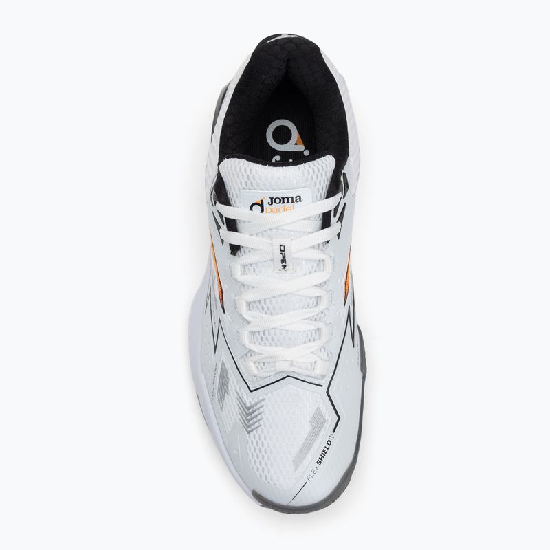 Încălțăminte de padel pentru bărbați Joma Open OM white/ orange 5