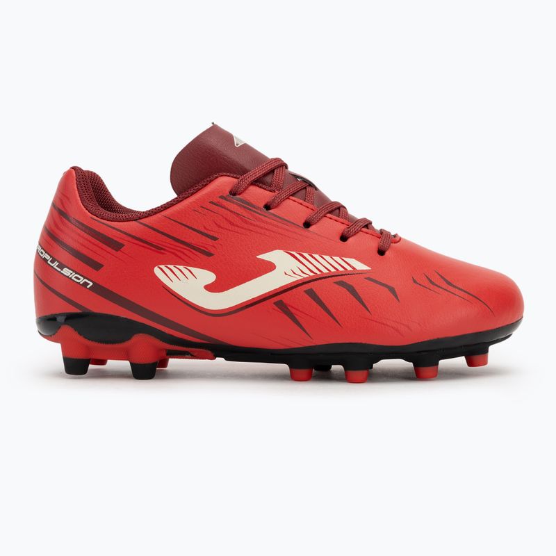 Încălțăminte de fotbal pentru copii Joma Propulsion Jr FG red 2