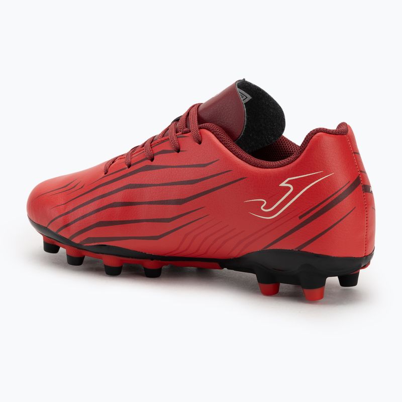 Încălțăminte de fotbal pentru copii Joma Propulsion Jr FG red 3