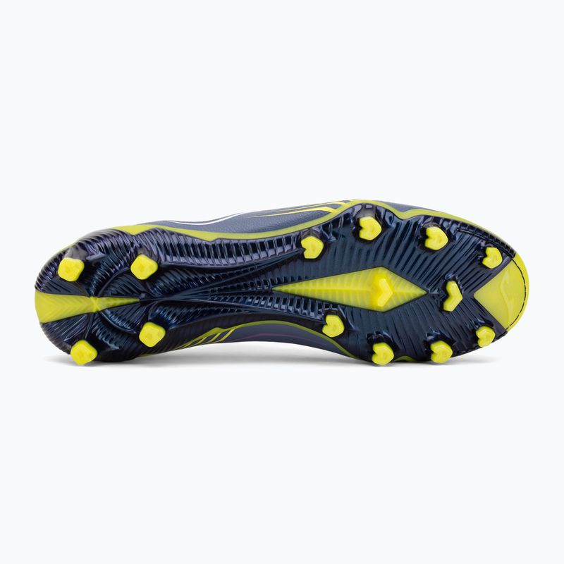 Încălțăminte de fotbal pentru bărbați Joma Propulsion Cup FG purple/yellow 4