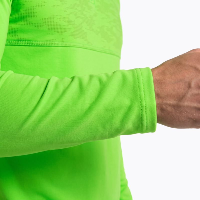 Bluză de alergare pentru bărbați Joma Record III fluor green 4