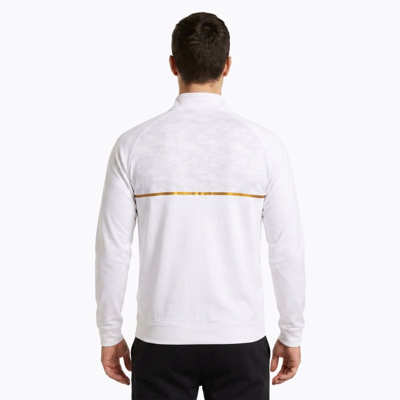 Bluză de alergare pentru bărbați Joma Record III Full Zip white 2