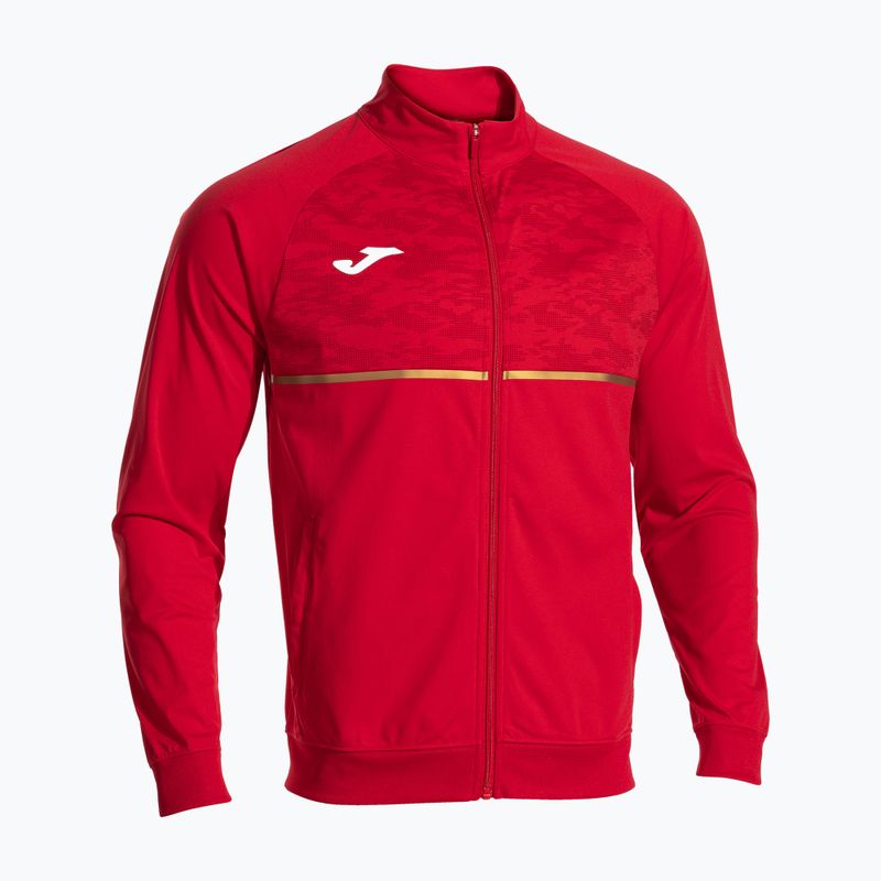 Bluză de alergare pentru bărbați Joma Record III Full Zip red