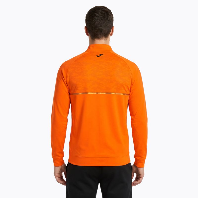 Bluză de alergare pentru bărbați Joma Record III Full Zip orange 2