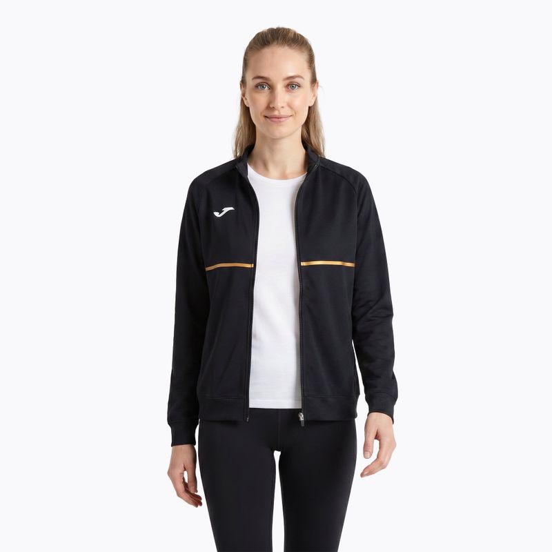Bluză de alergare pentru femei Joma Record III Full Zip black 3