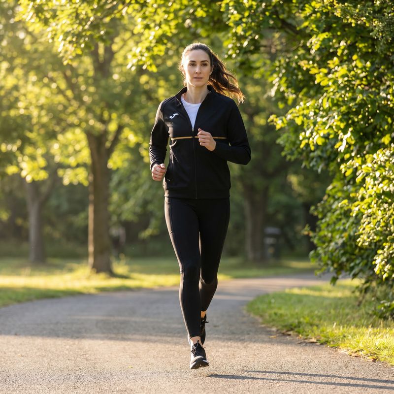 Bluză de alergare pentru femei Joma Record III Full Zip black 6