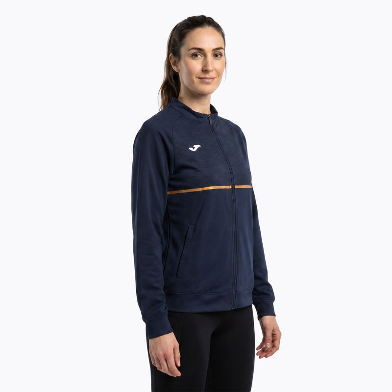 Bluză de alergare pentru femei Joma Record III Full Zip navy 3