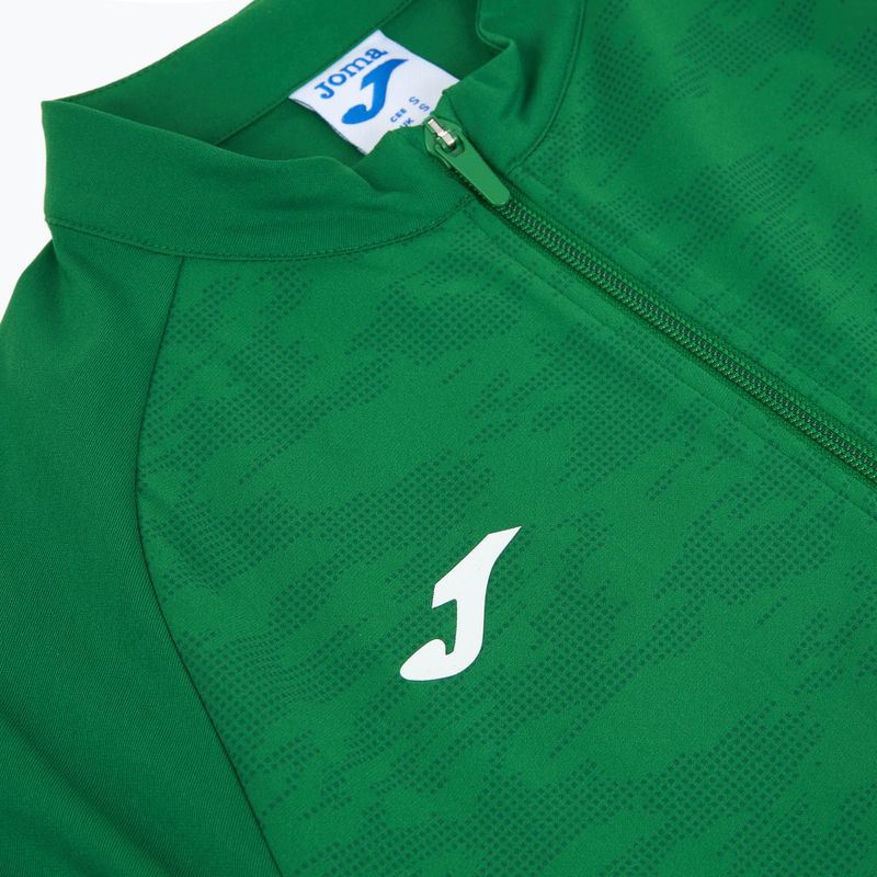 Bluză de alergare pentru femei Joma Record III Full Zip green 3