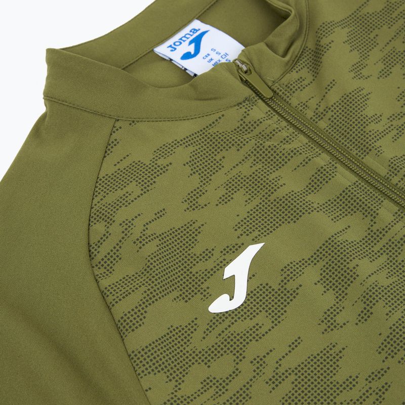 Bluză de alergare pentru femei Joma Record III Full Zip green 3
